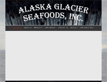 Tablet Screenshot of alaskaglacierseafoods.com